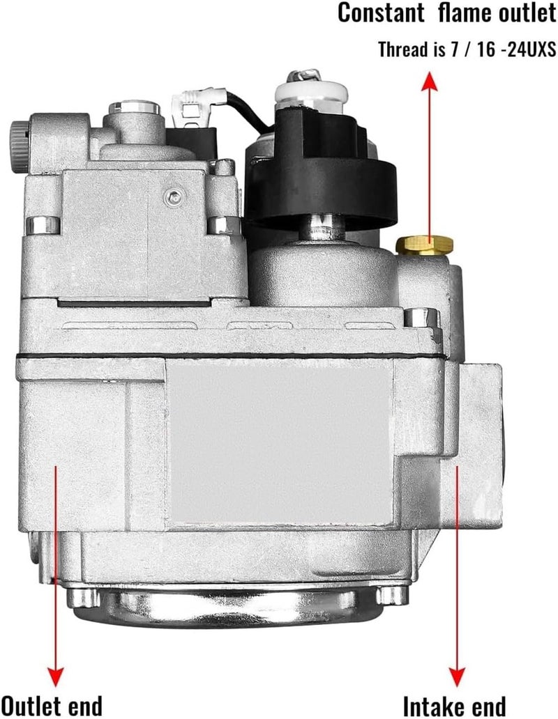 Vaticas 700-506 Gas Valve 720000 BTU/H Fit for Robertshaw 700 Series, Combination Furnace Gas Valve Repair Parts, Fast Opening, for Natural, Manufactured, Mixed, LPG and LPG/Air Mixtures - Image 4